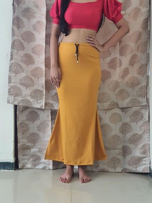 Summer Yellow Saree Shapewear, High at Rs 290/piece in Coimbatore